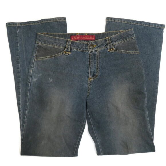 Moe Flare‎ Blue Jeans Womens 28 More of Everything Cotton Denim - Picture 4 of 7
